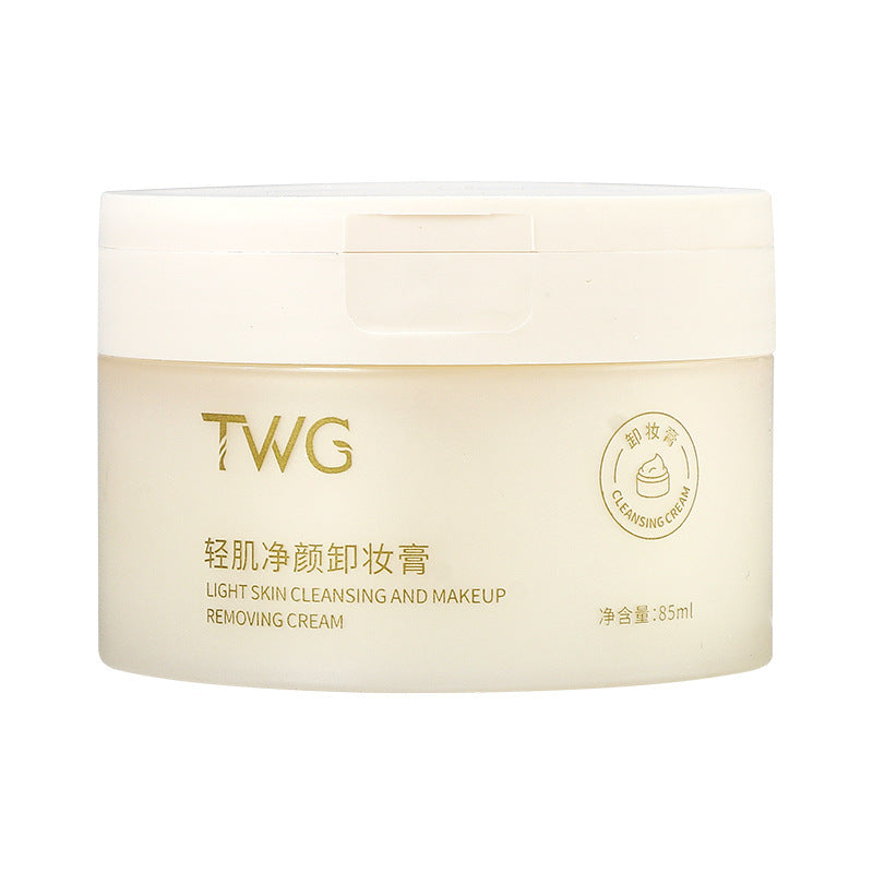 TWG ไลท์มัสเซิลแอนด์เคลียร์เมคอัพรีมูฟเวอร์ ครีมทำความสะอาดผิวหน้า ตา และริมฝีปากสำหรับผู้หญิง คลีนเซอร์เมคอัพ 4 อิน 1 (336)